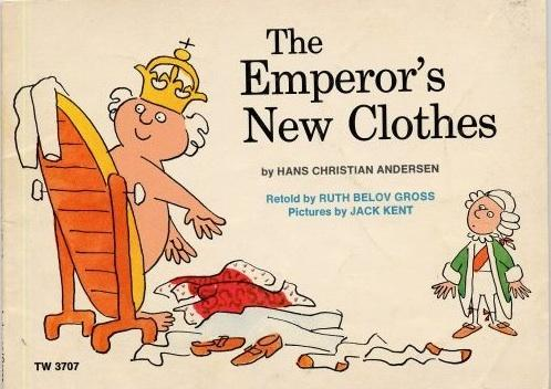 Illustration from The Emperor's New Clothes